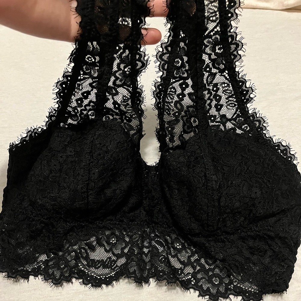 Aerie Black Lace Bralette